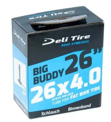 Deli binnenband 26x4.00 100-559 av fatbike