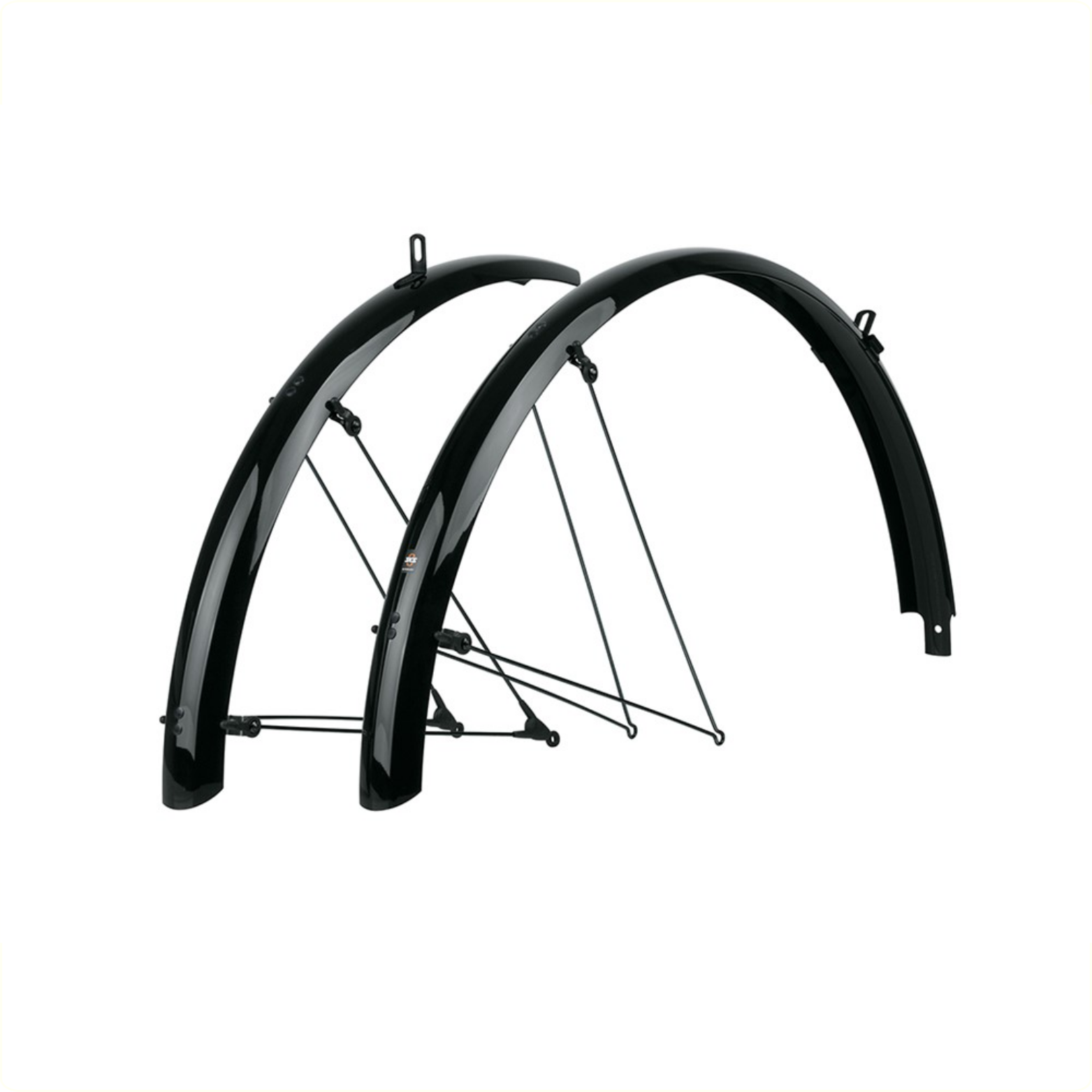 SKS spatbordset bluemels basic 28 35mm zwart