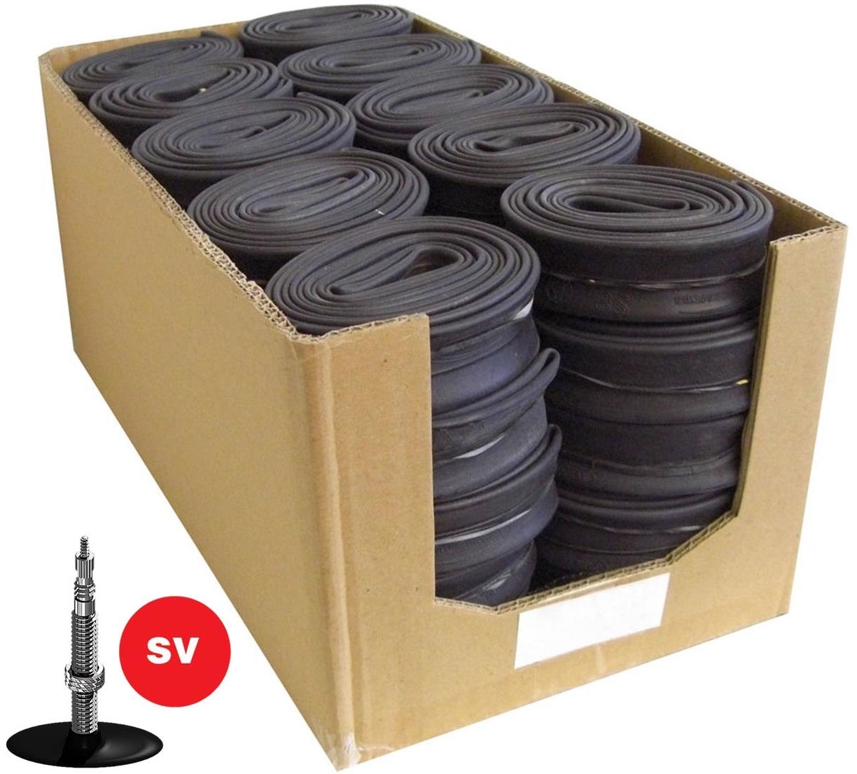 Edge Binnenband 28/29 (32/40-622/635) - sv40mm (werkplaatsverpakking 50 stuks)