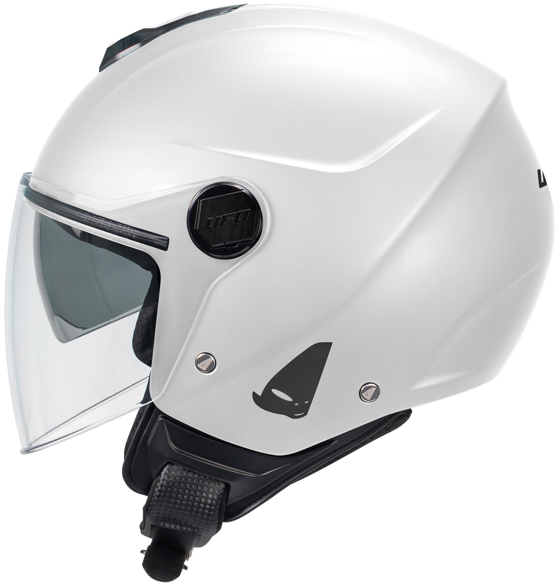 UFO PLAST jethelm nixie helmet ufo nixie jet white gr. xl