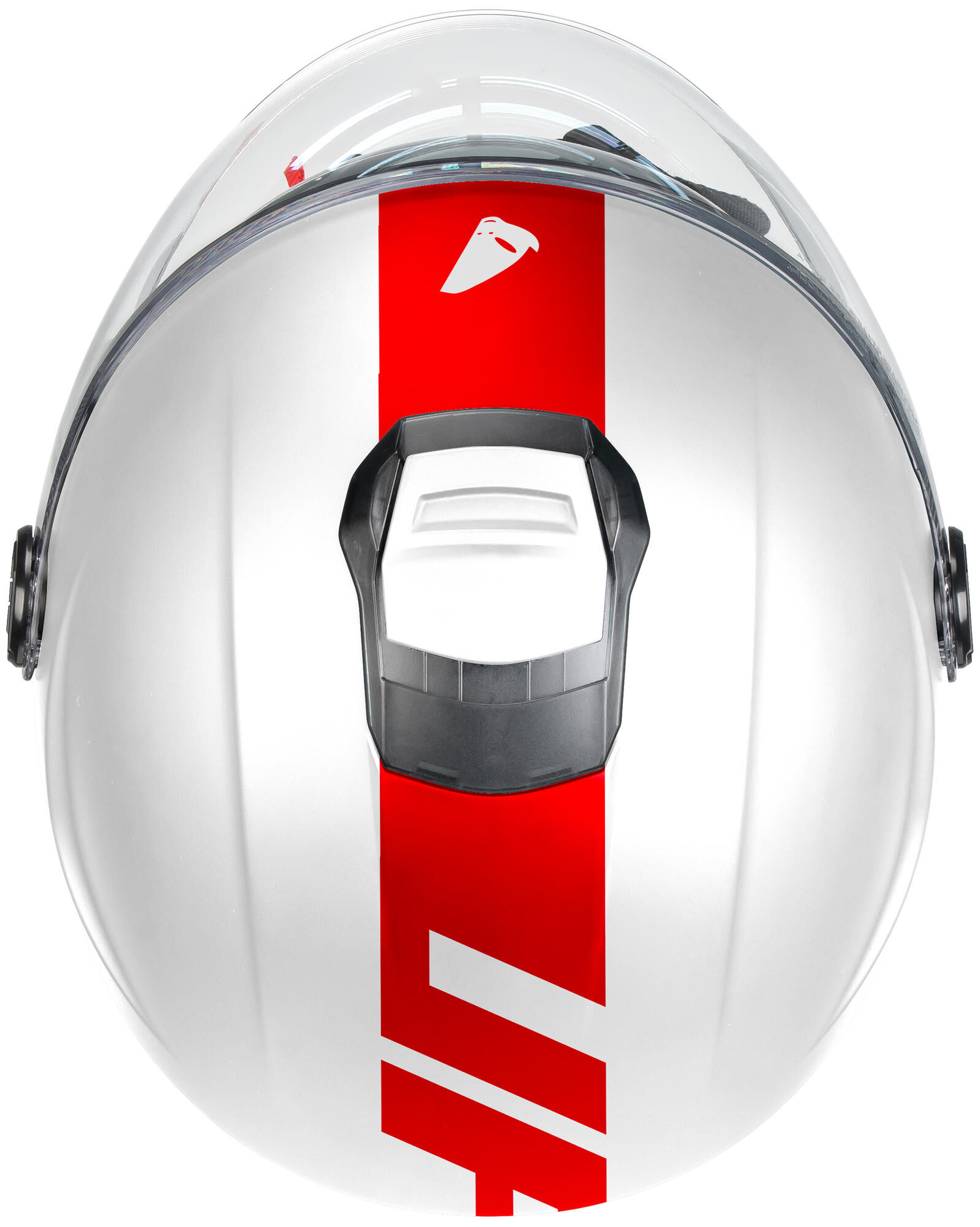 UFO PLAST jethelm nixie helmet ufo nixie jet white/red gr. m