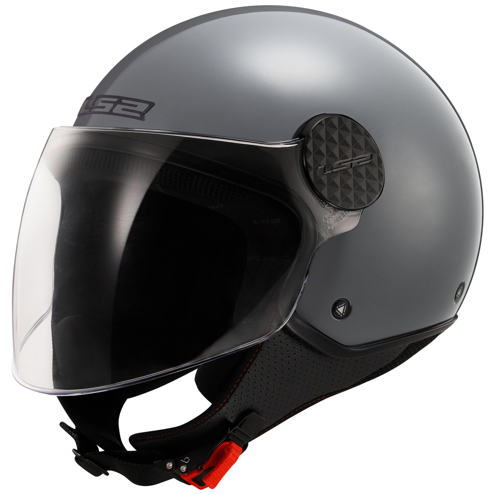 LS2 jethelm of558 sphere lux ii solid helmet of558 sph. lux ii solid l grey