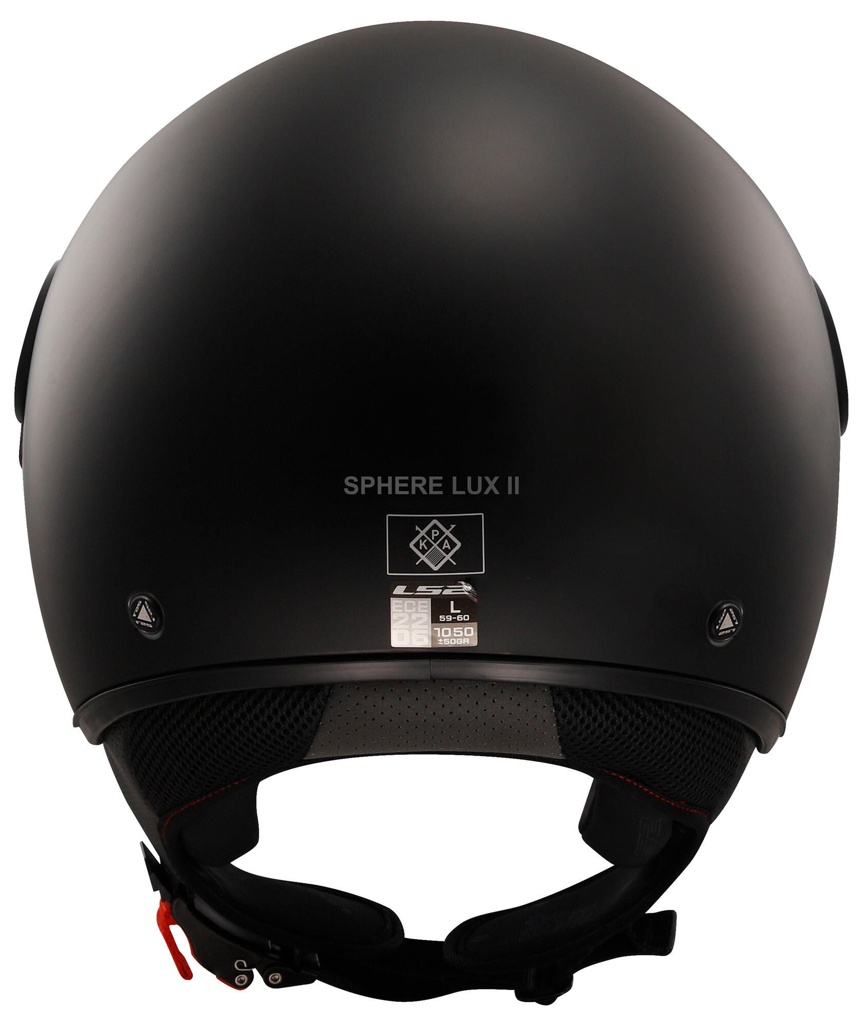LS2 jethelm of558 sphere lux ii solid helmet of558 sph. lux ii solid l matt black