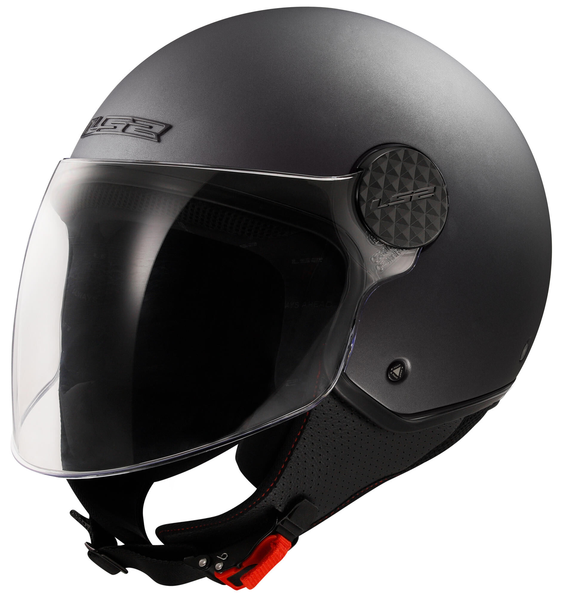 LS2 jethelm of558 sphere lux ii solid helmet of558 sph. lux ii solid l titanium