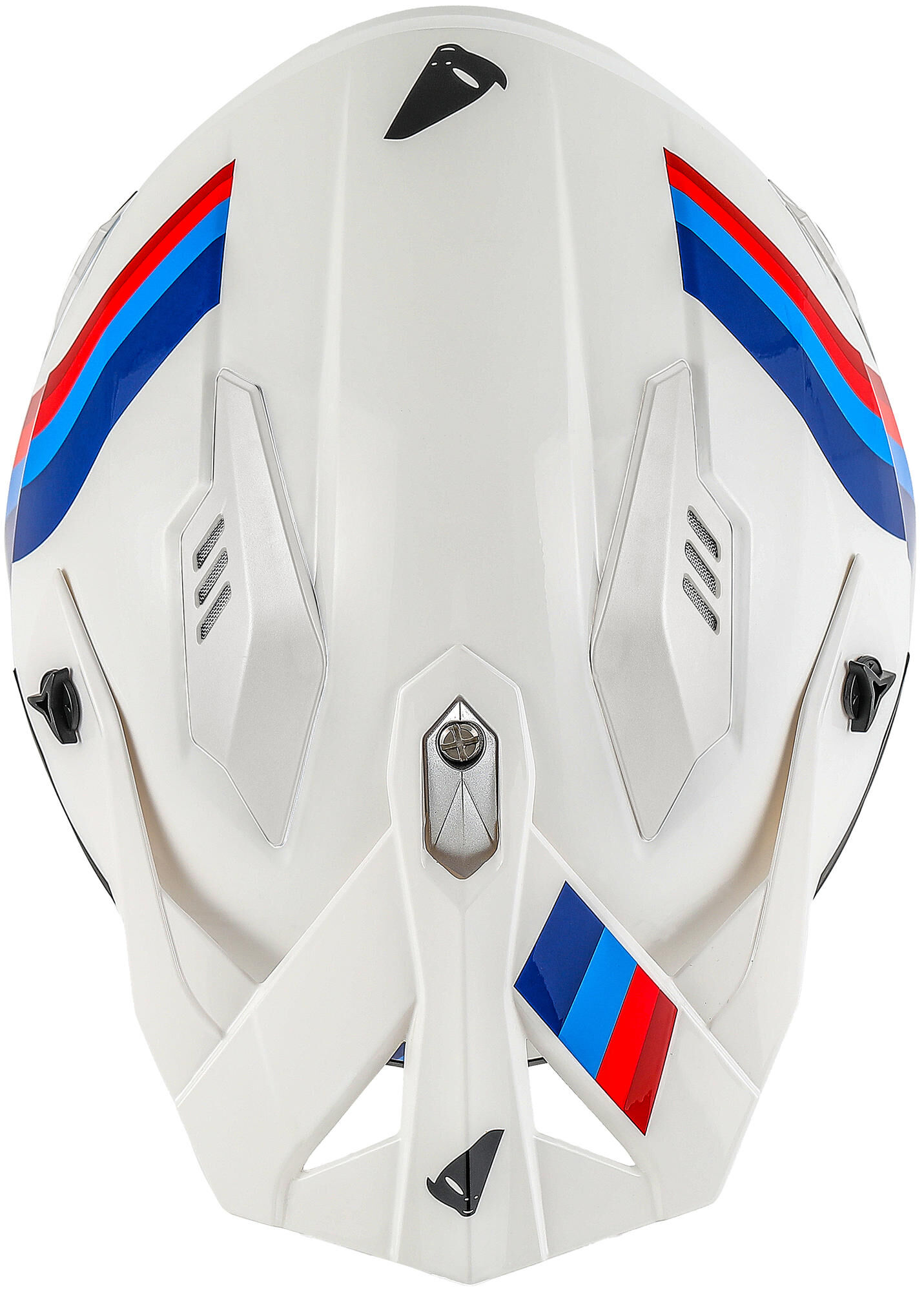 UFO PLAST sheratan jethelm helmet sheratan m white/red/blue