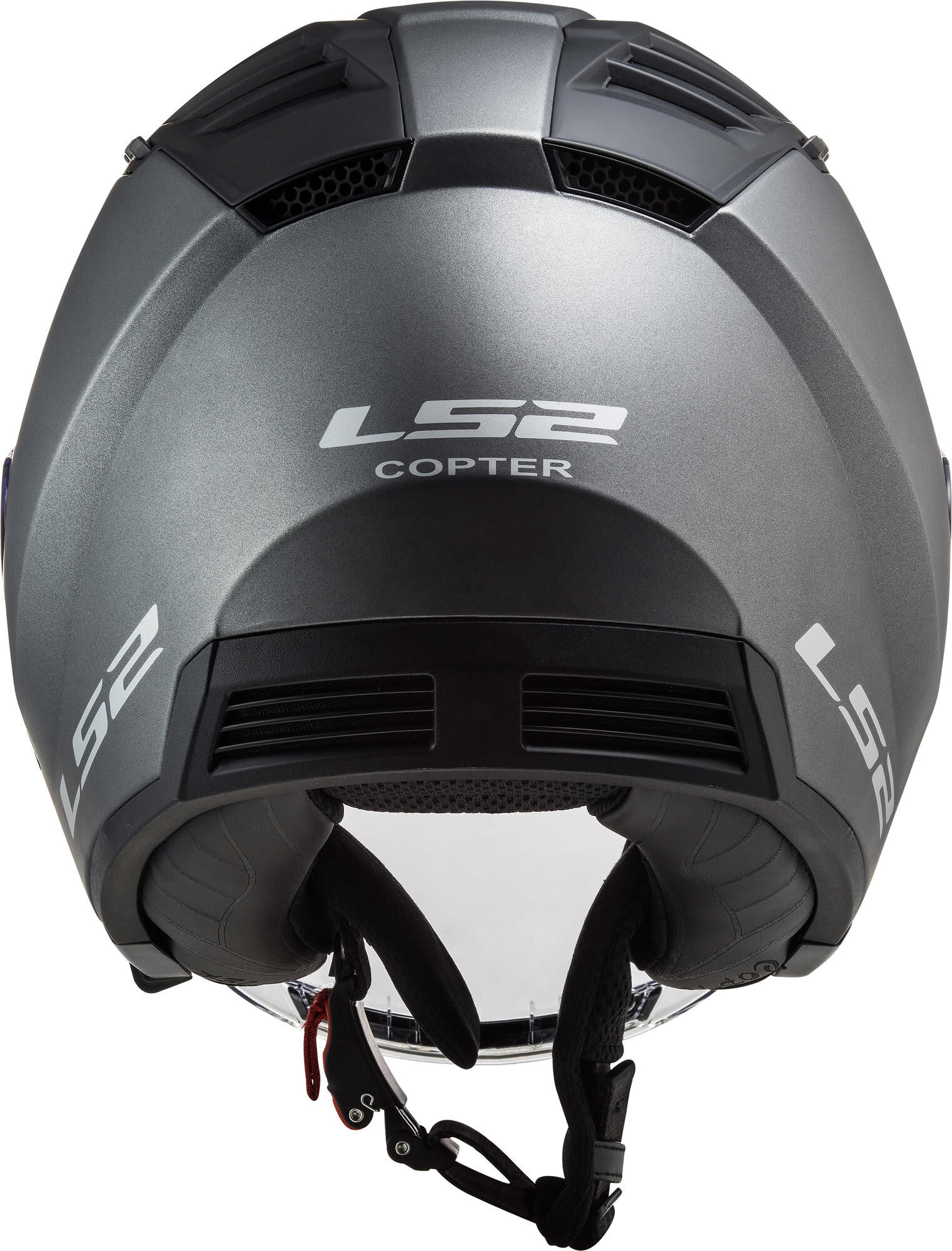 LS2 of600 copter ii solid jethelm helmet of600 copt. ii solid l titanium