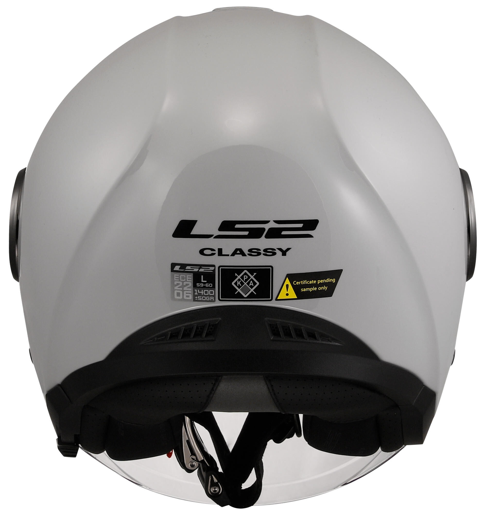 LS2 of620 classy solid jethelm helmet of620 classy solid l grey