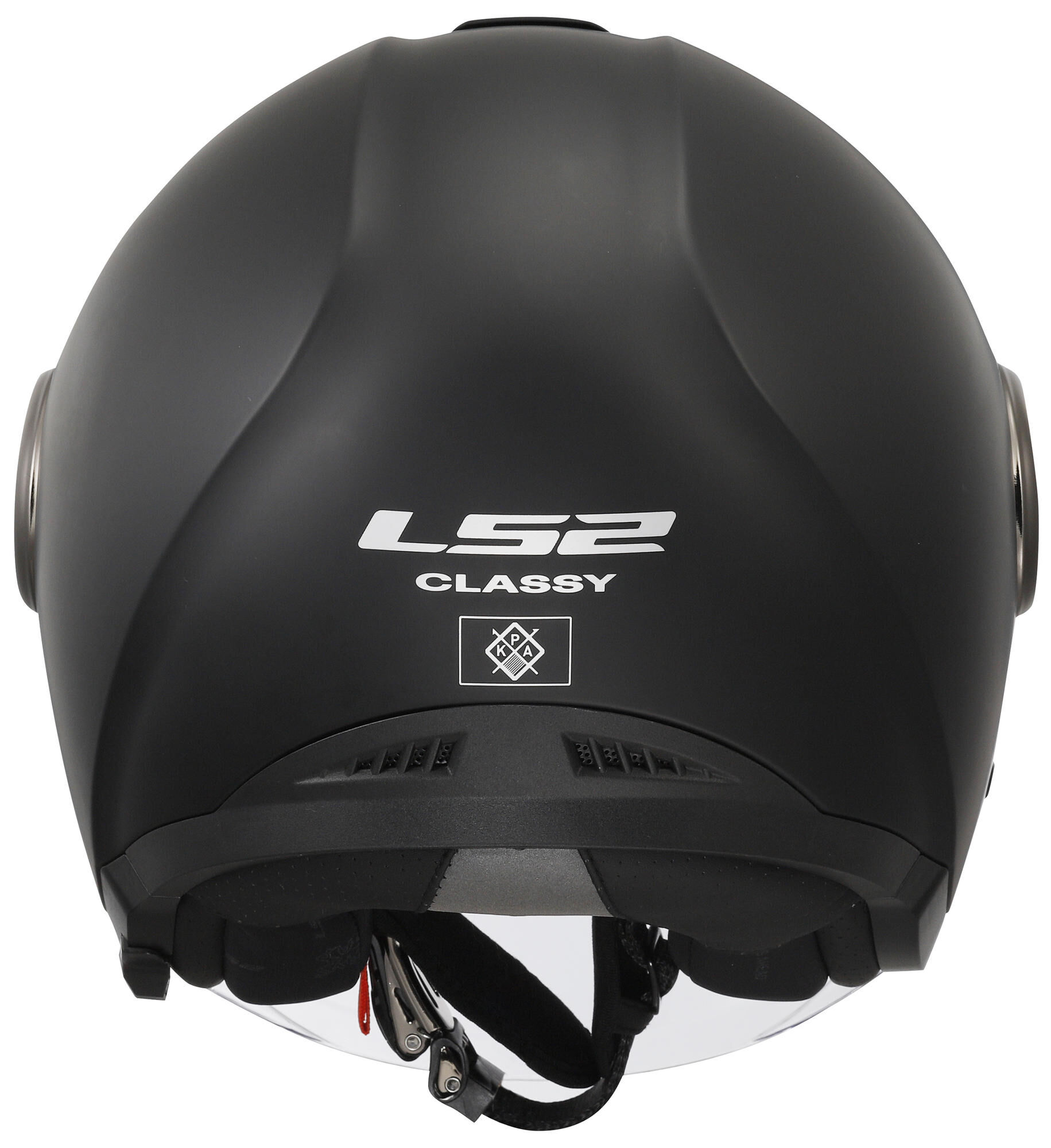LS2 of620 classy solid jethelm helmet of620 classy solid l matt black
