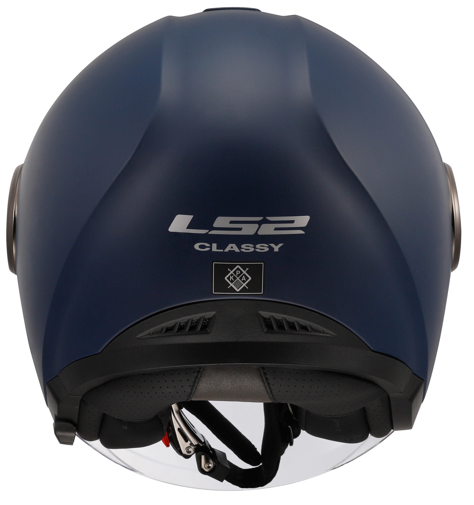 LS2 of620 classy solid jethelm helmet of620 classy solid l matt blue