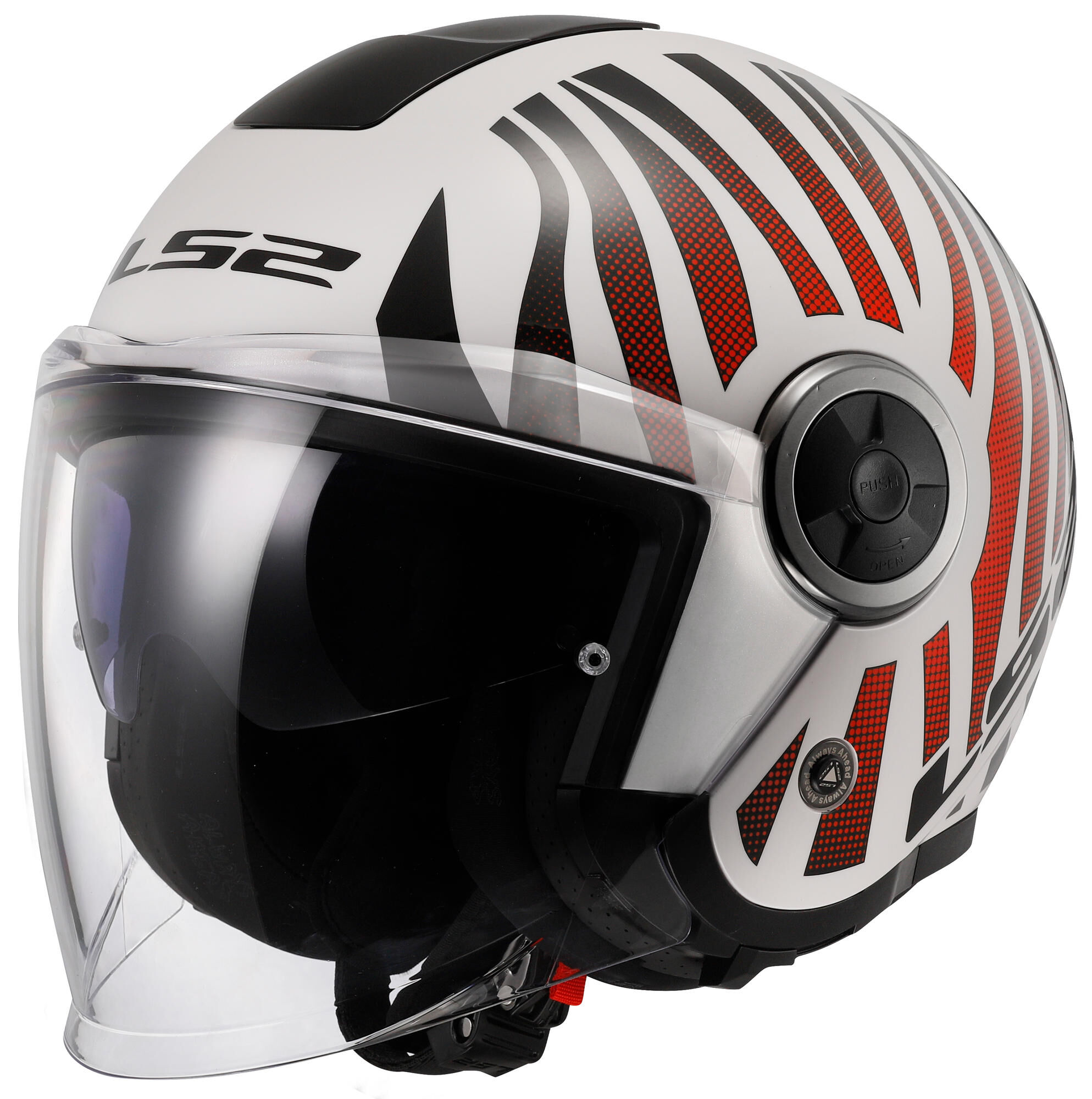 LS2 jethelm of620 classy cool helmet of620 classy cool l white