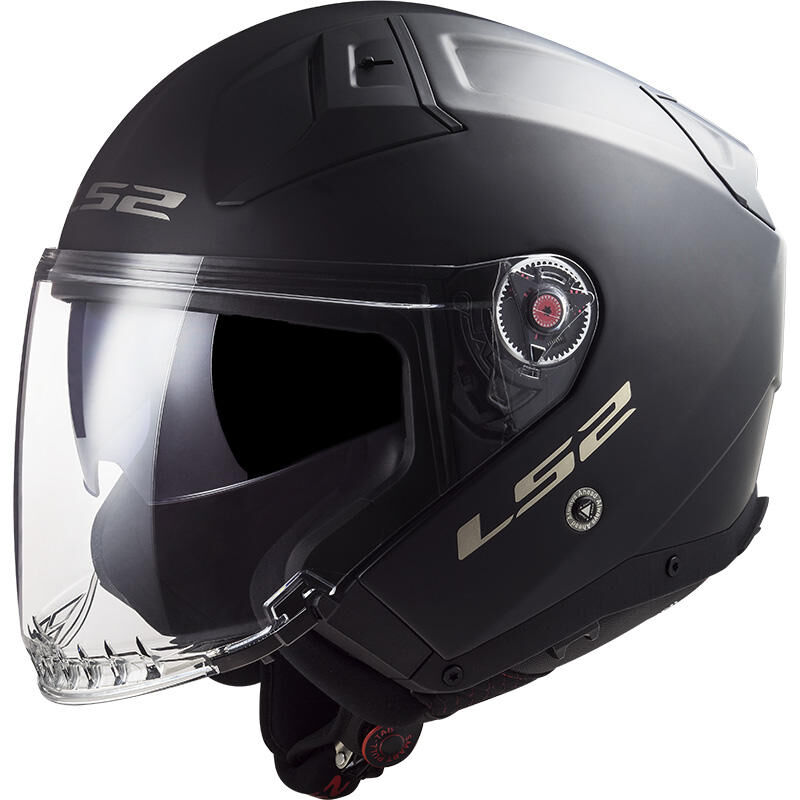 LS2 jethelm of603 infinity ii helmet of603 infi. ii solid 3xl matt black