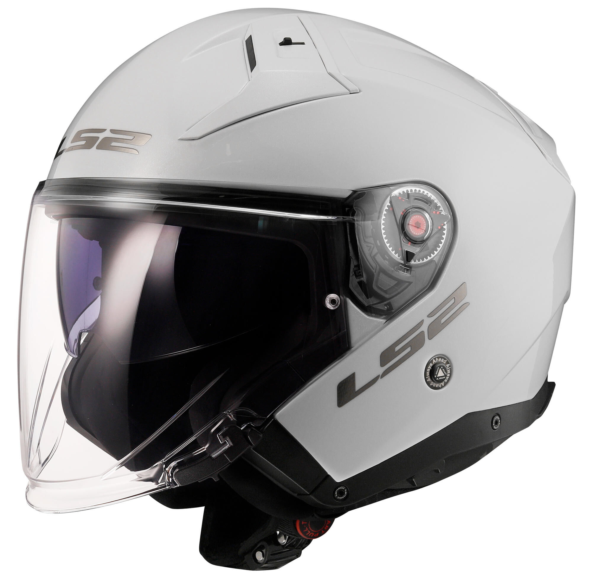 LS2 jethelm of603 infinity ii helmet of603 infi. ii solid 3xl white