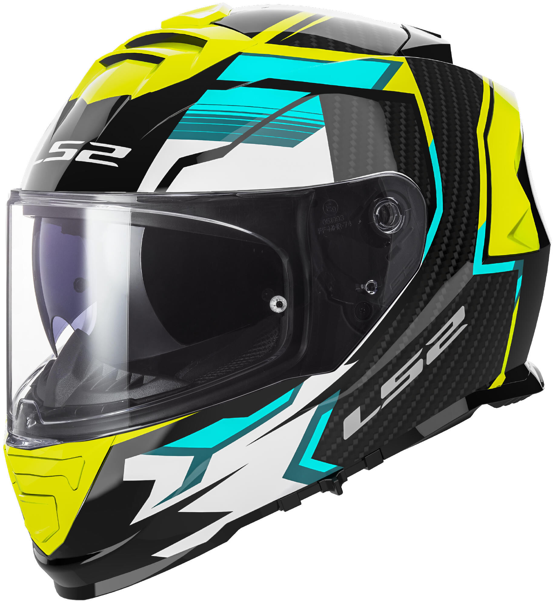 LS2 integraalhelm ff800 storm ii tracker helmet ff800 storm ii tracker l black/yellow