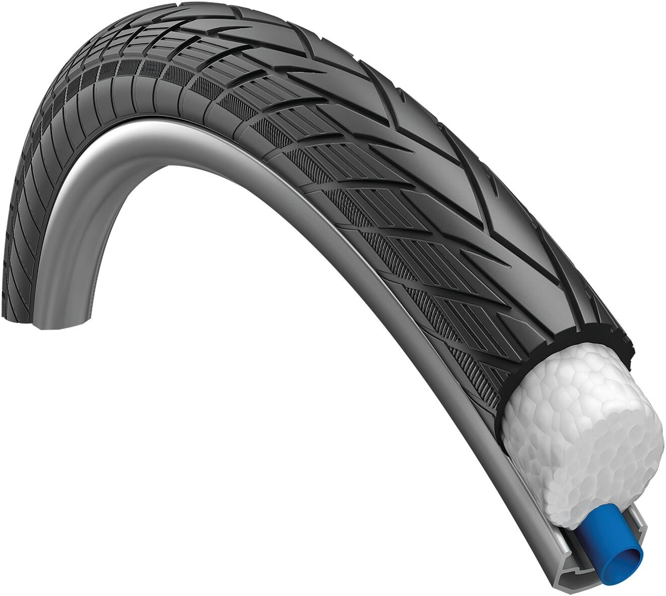 SCHWALBE binnenband solid tube airless tube air 47-622