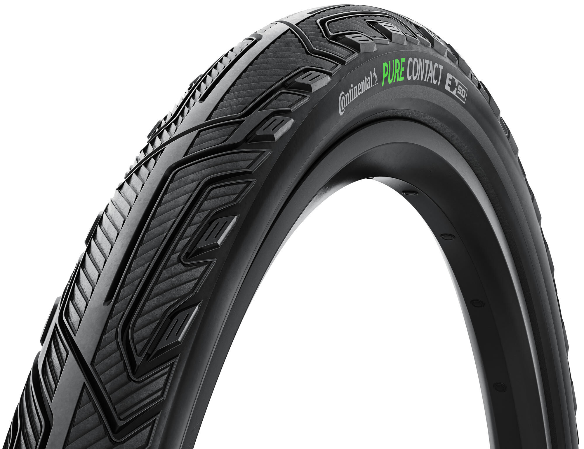 Continental pure contact buitenband tyre conti pure contact 50-584 black/reflex