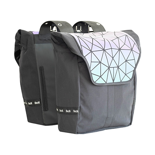 Beck Dubbele fietstas Ultra 32L Purple