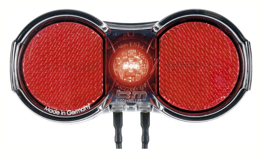Busch + Müller Toplight Flat Plus Dynamo Achterlicht Led Rood