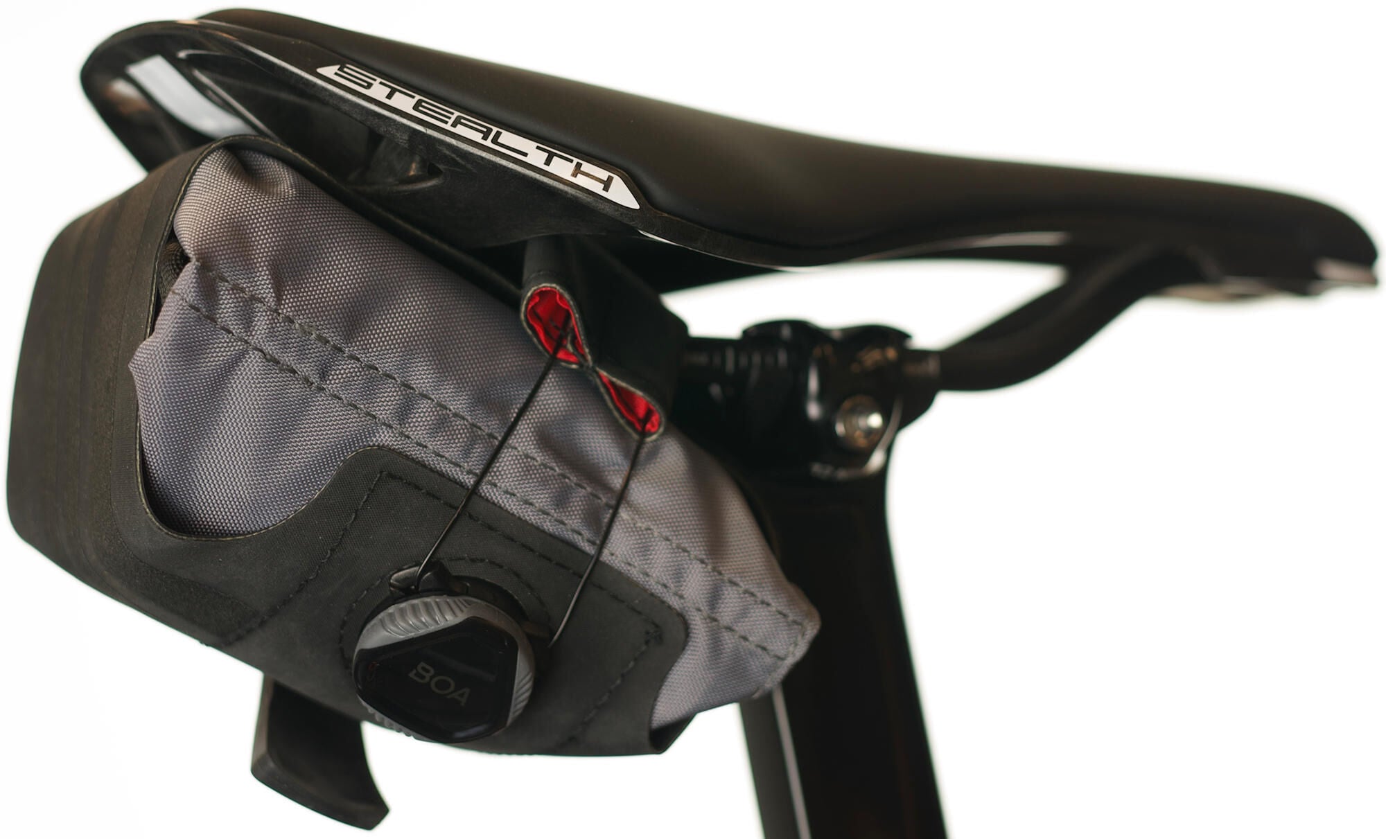 SILCA zadeltas asymmetrico saddle bag asymmet. grey/red