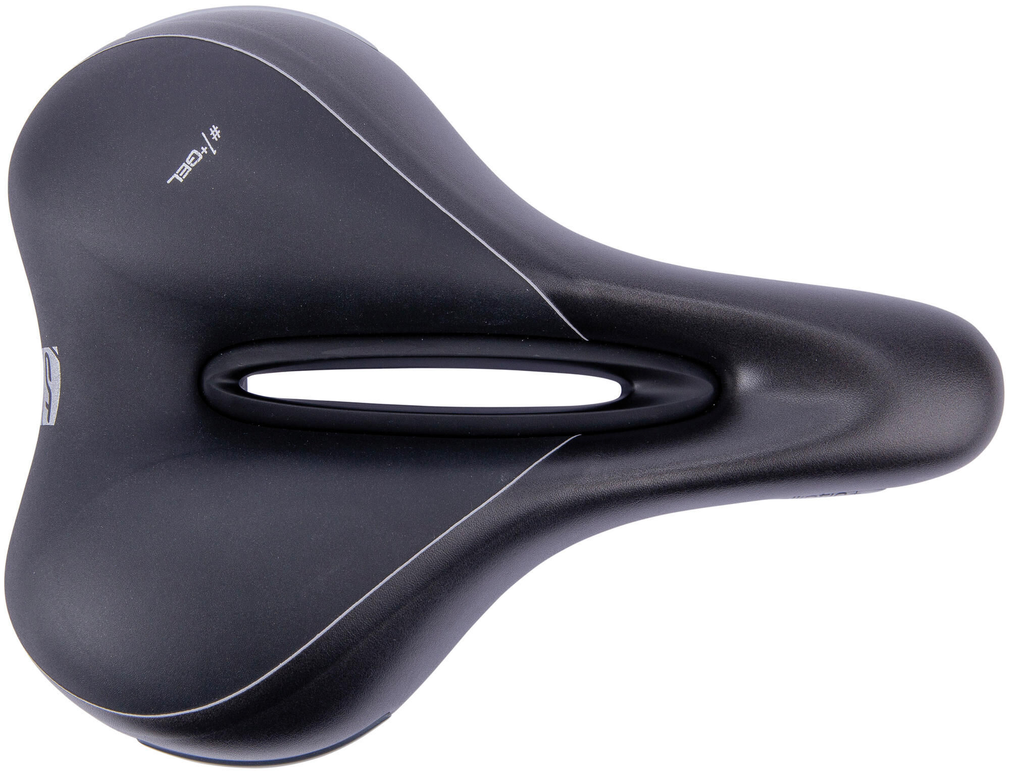 CONTEC zadel elliptic + ct saddle elliptic+ city/tour gents blk/silv
