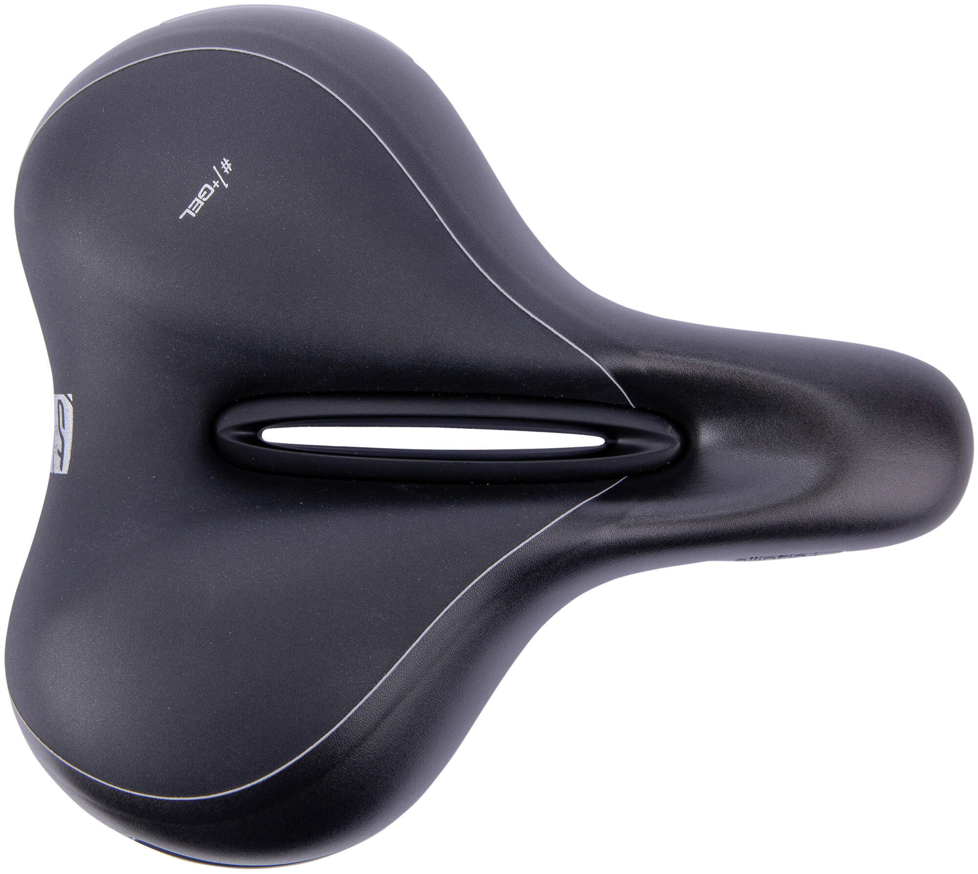 CONTEC zadel elliptic + ct saddle elliptic+ city/tour lady blk/silv