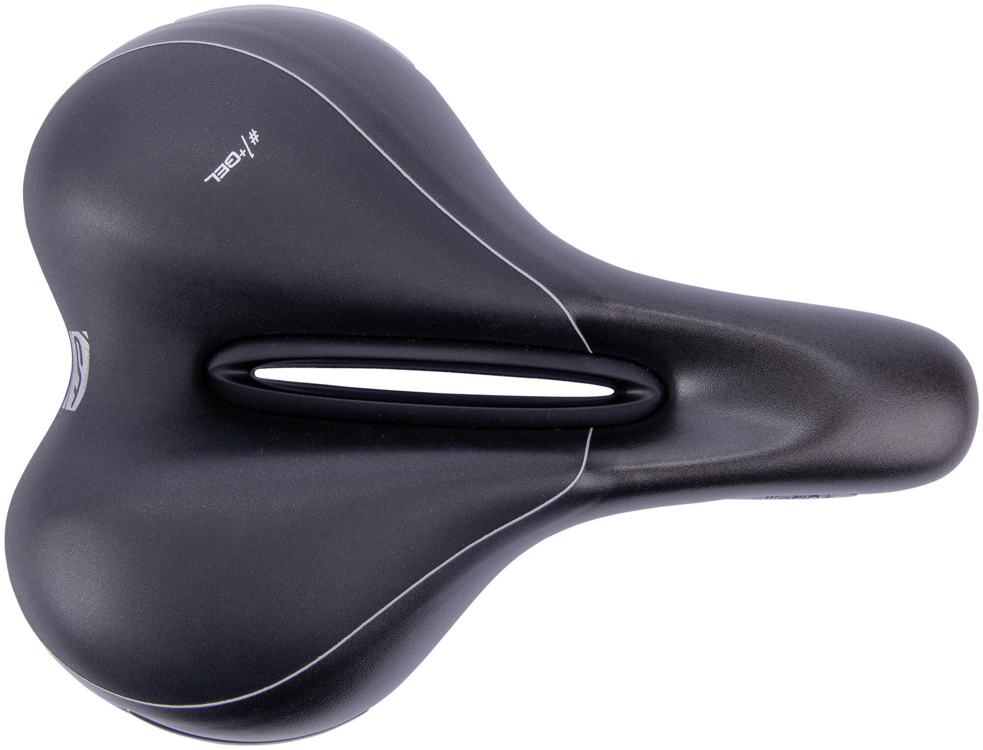 CONTEC zadel elliptic + ct saddle elliptic+ trekking lady black/silv