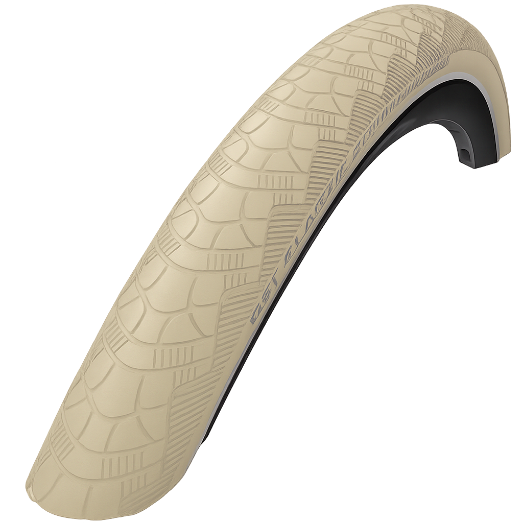 Cst Buitenband zeppelin 28 x 1.90'' / 50-622 - crème met reflectie