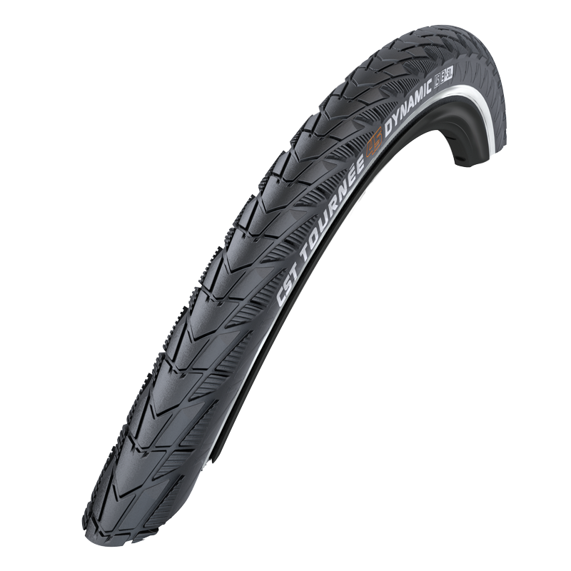Cst Buitenband tournée 45 dynamic 28 x 1.50 / 40-622 mm - zwart met reflectie
