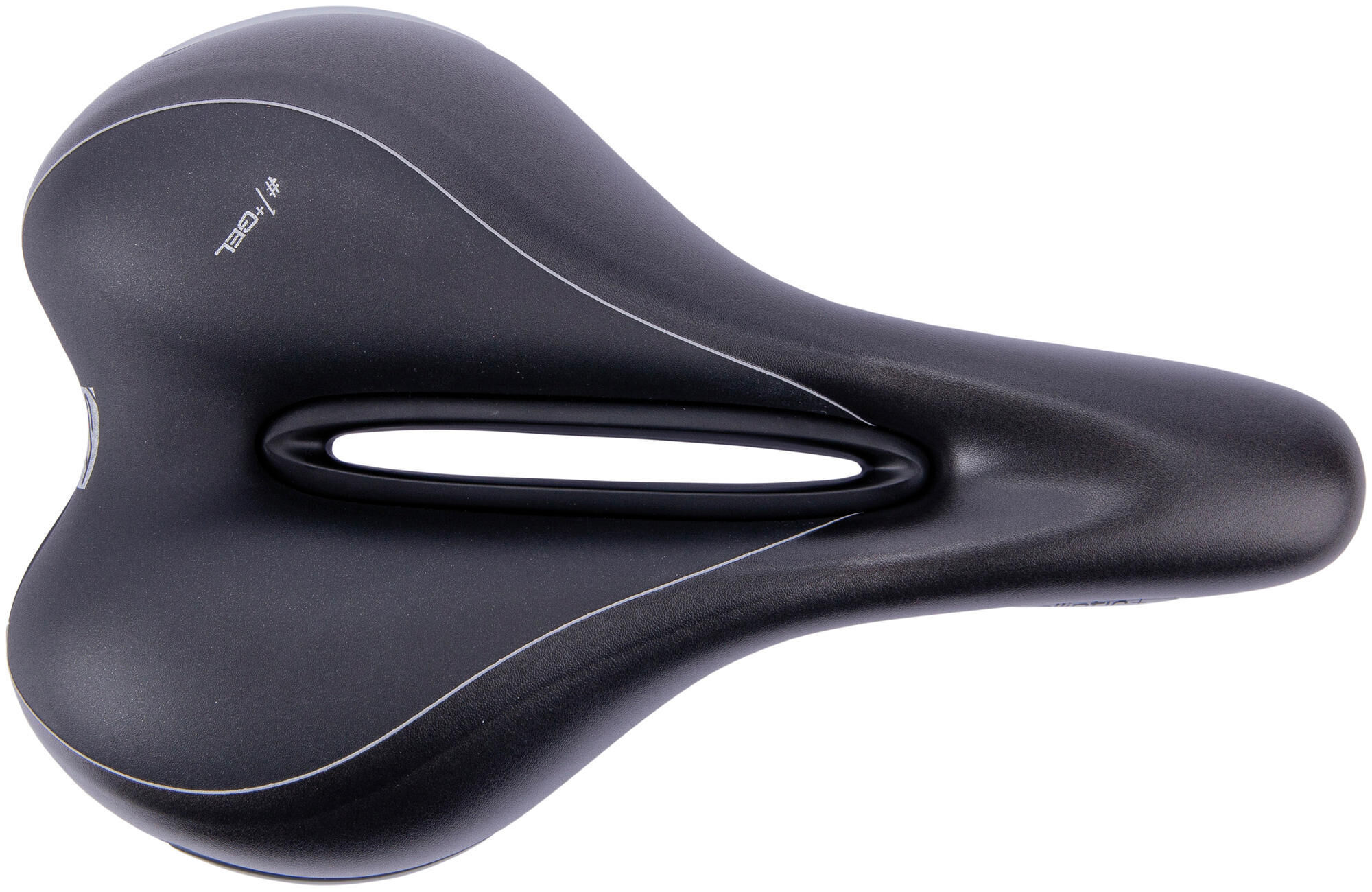 CONTEC zadel elliptic + ct saddle elliptic+ trekking gents black/silv