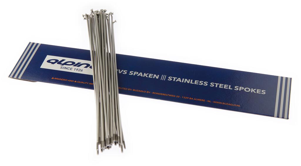 Alpina Spaken 286-13 ø2.33mm fg2.6 ldr rvs - zilver (36 stuks)