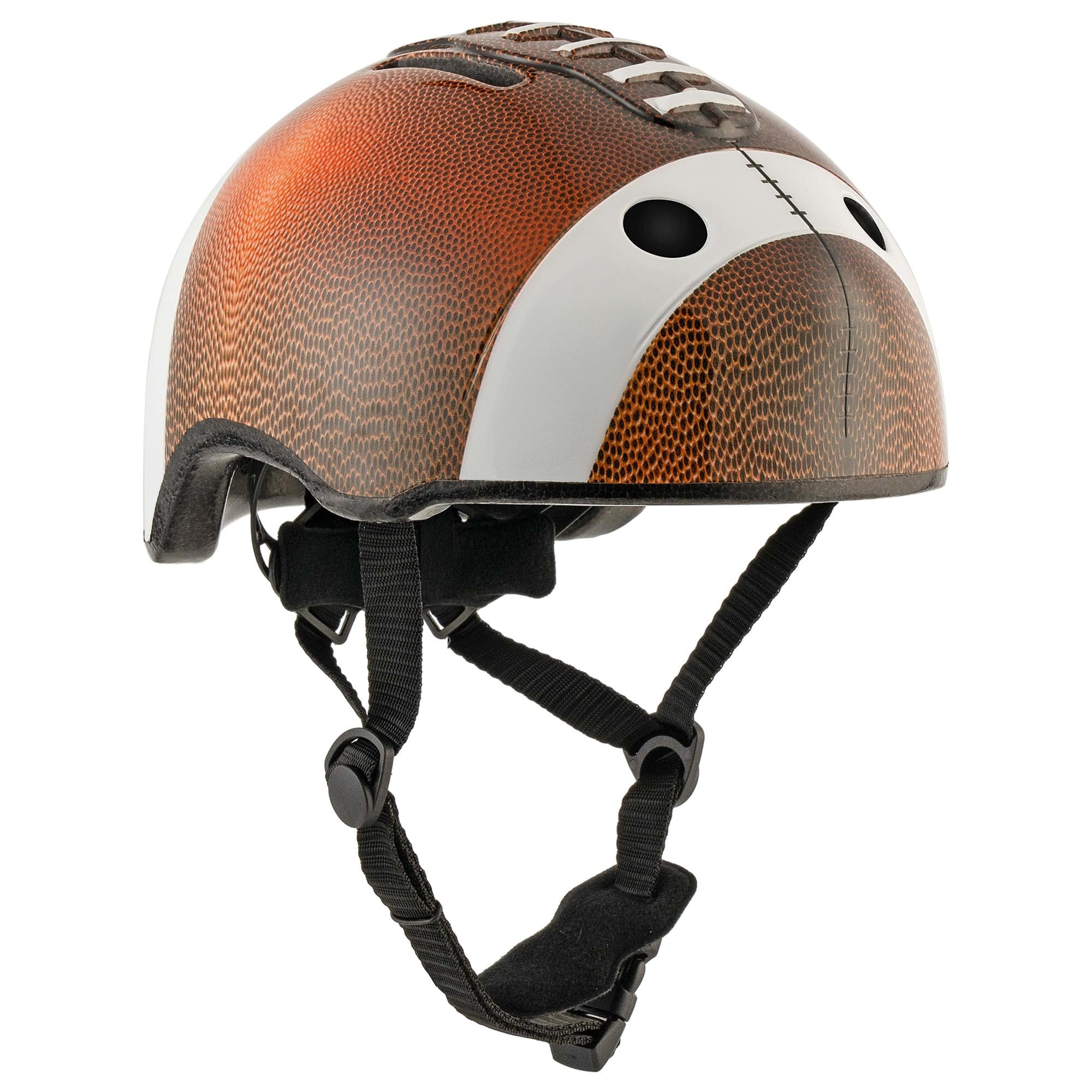 Crazy Stuff Kinderhelm / Fietshelm American Footbal Bruin