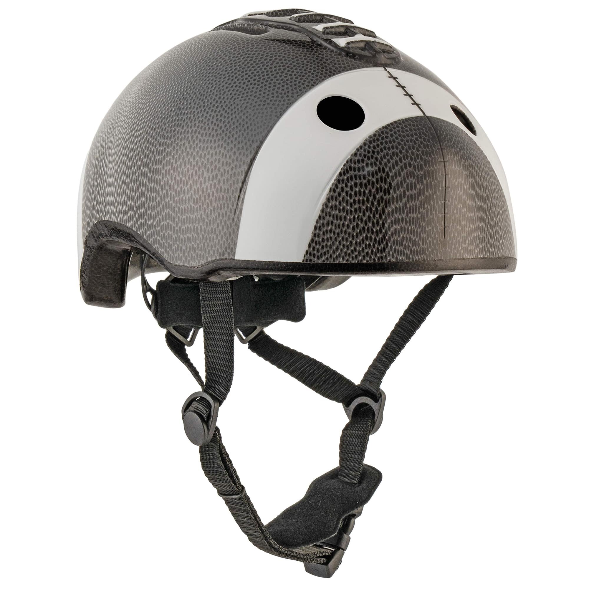Crazy Stuff Kinderhelm / Fietshelm American Footbal Grijs