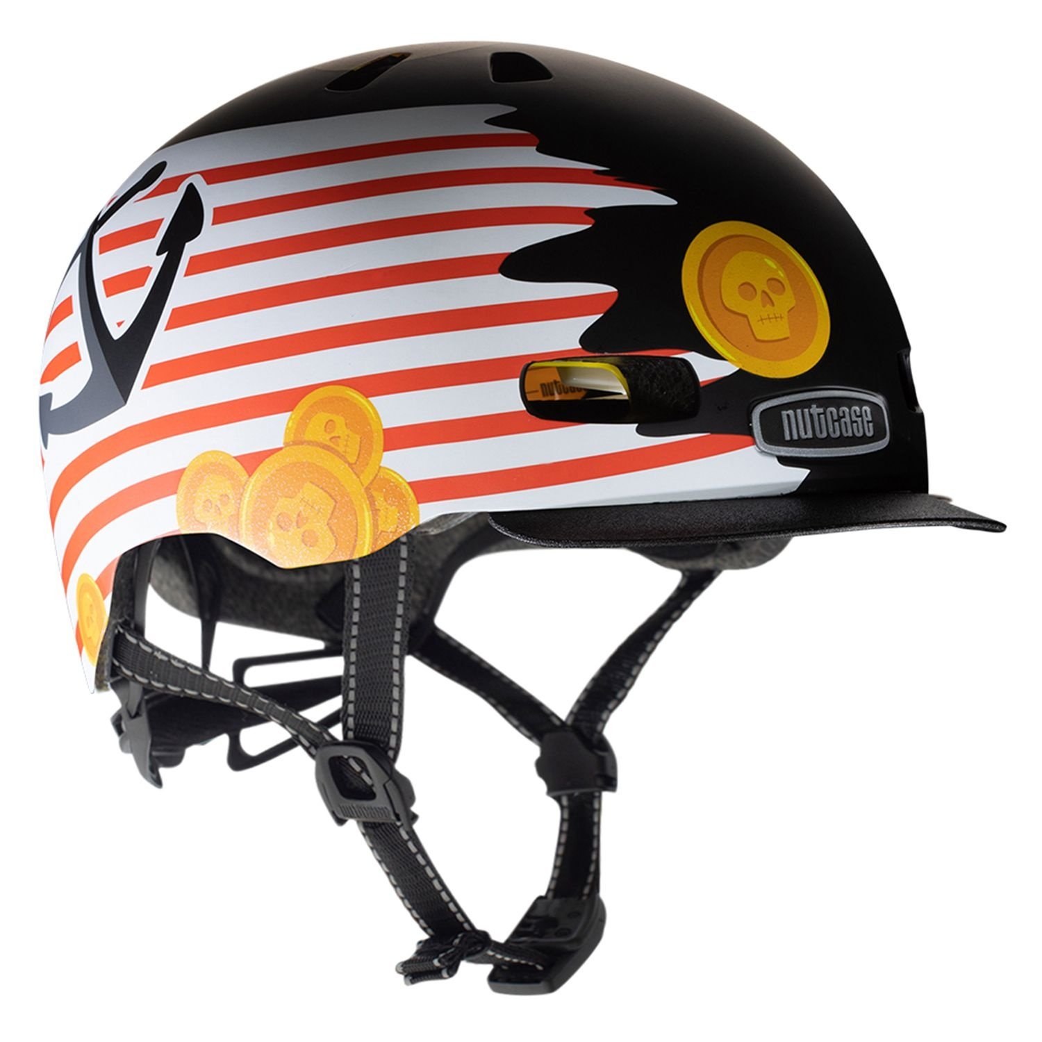 Nutcase Little Nutty Kinderhelm / Fietshelm Ride The Plank MIPS XS