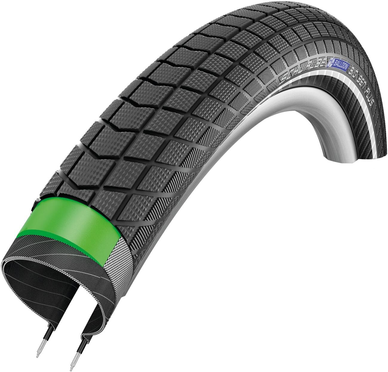SCHWALBE buitenband big ben plus performance line tire big ben plus perf.line 55-584