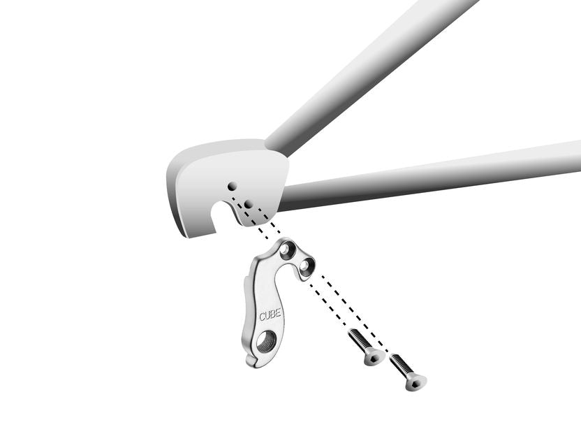 Marwi Union derailleurpad gh-126 met schroefset m4x0.7