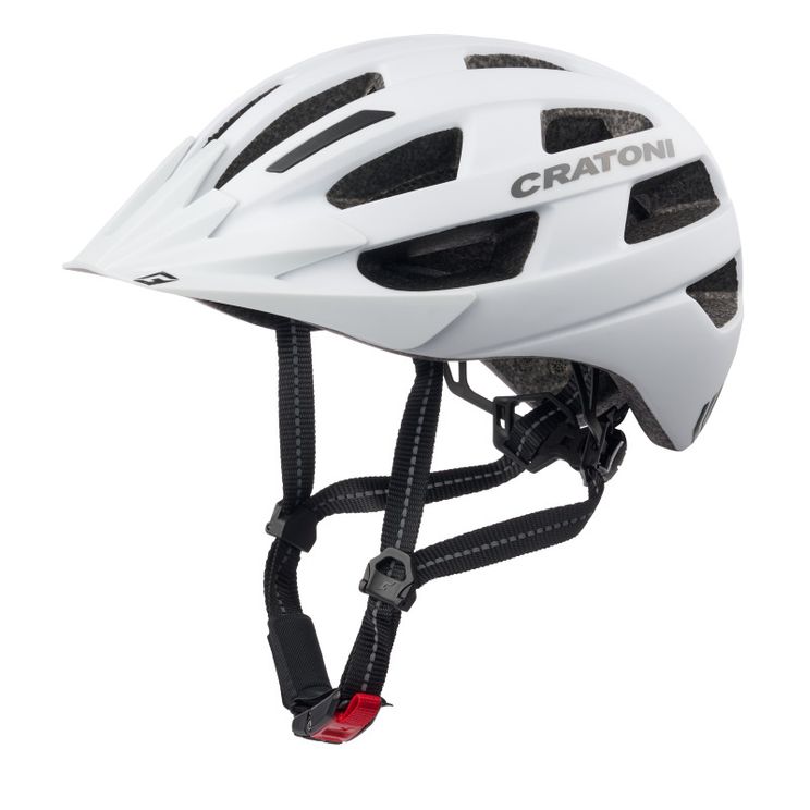 Cratoni Helm velo-x white matt m-l