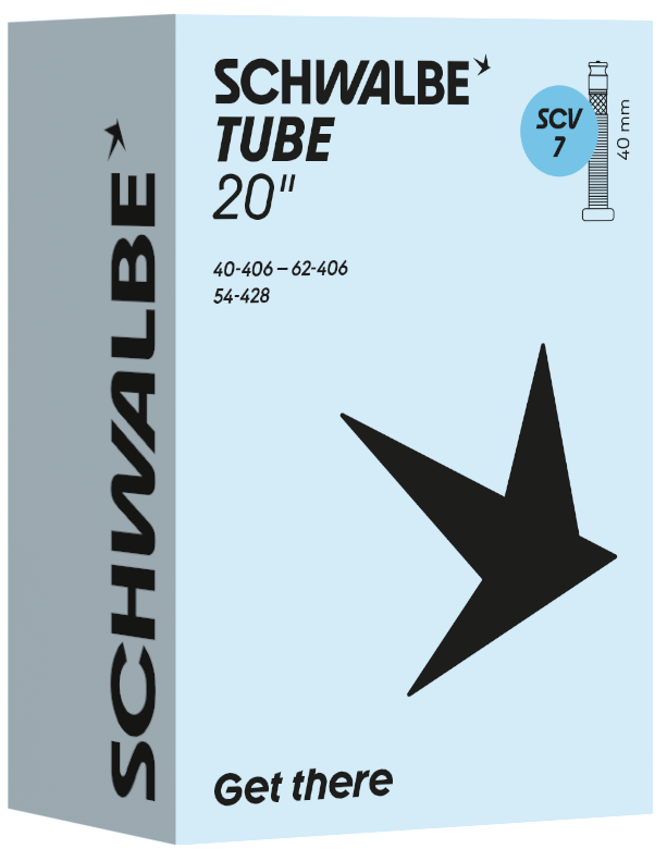 Schwalbe Tube (scv7) - 20'' (40/62-406) - click valve