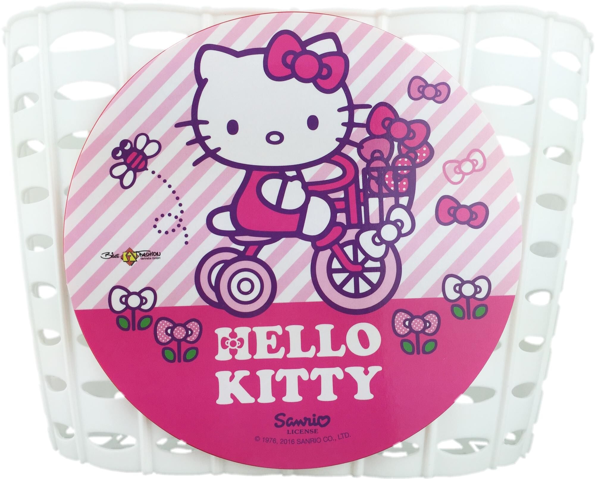 BIKE FASHION kindermand kids basket hello kitty plastic