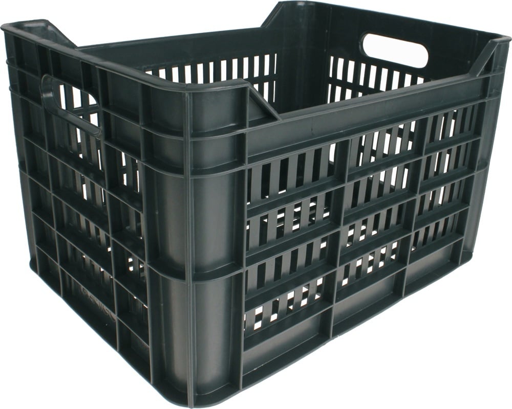 Willex Fietskrat 30L Donkergrijs