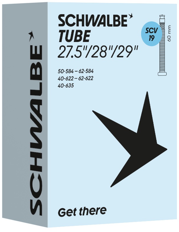 SCHWALBE binnenband 28 inch breed scv19 clic valve 60mm