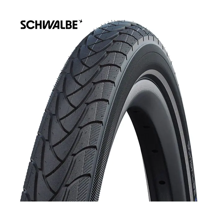 SCHWALBE Marathon plus - wired - addix - smartguard - 28x2.00 - black + reflex