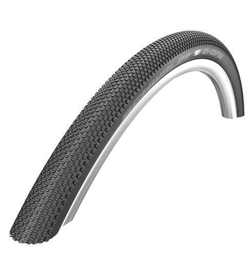 Schwalbe Buitenband 40-622 g-one allround zwart/bruin vouw tlr gravel