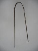 Gazelle Spatbordstang 28 inch 349 mm - zilver