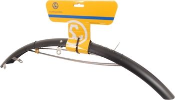 Sunnywhe Voorspatbord 28 kunststof 45 mm - mat zwart