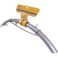 Sunnywhe Voorspatbord 28 kunststof 45 mm - zilver / transparant