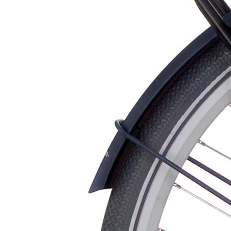 Cortina spatbord achter 28 common black blue matt