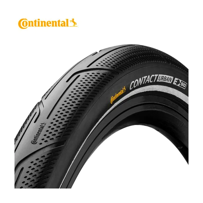 CONTINENTAL 16x1.35 (35-349) contact urban safetypro zwart reflex vouw 0150681 voor brompton