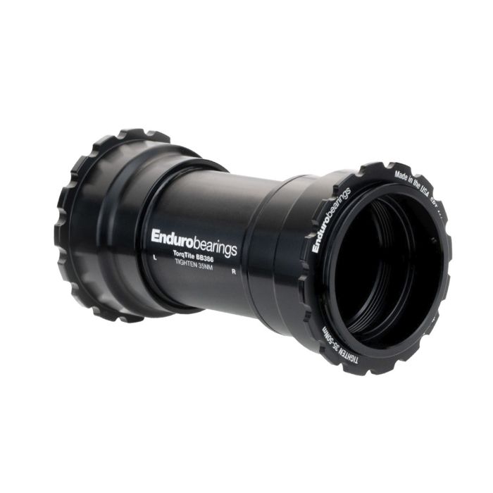 ENDURO BEARINGS Ultratorque outboard cup set - bb386 - black