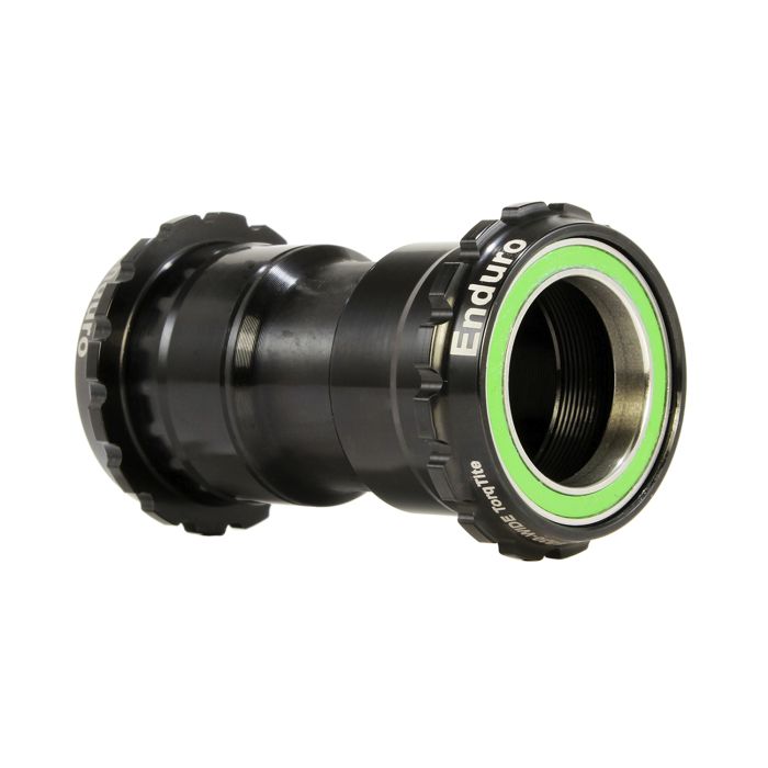 ENDURO BEARINGS Torqtite bottom bracket - pf30 to 30mm - a/c ss - black