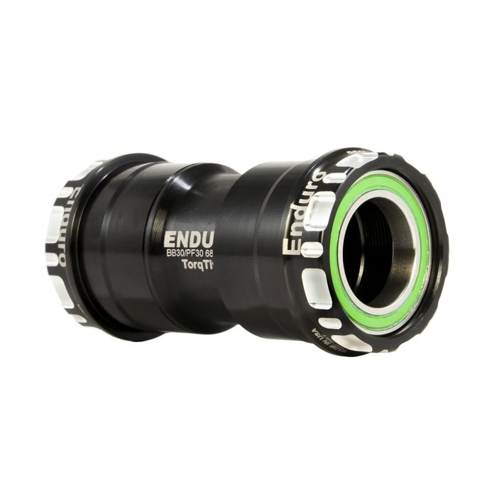 ENDURO BEARINGS Torqtite bottom bracket - bb30 to 24mm - a/c ss - black