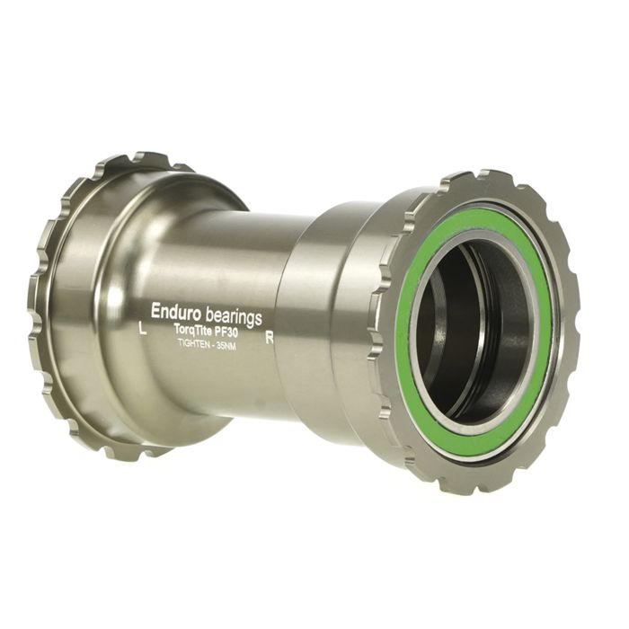 ENDURO BEARINGS Torqtite bottom bracket - pf30 to 30mm (narrow) - a5 solid lube - graphite